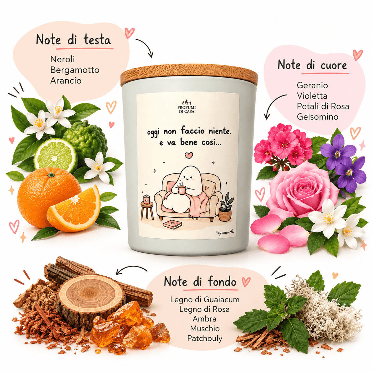 Oggi non faccio niente - Profumi Di Casa
