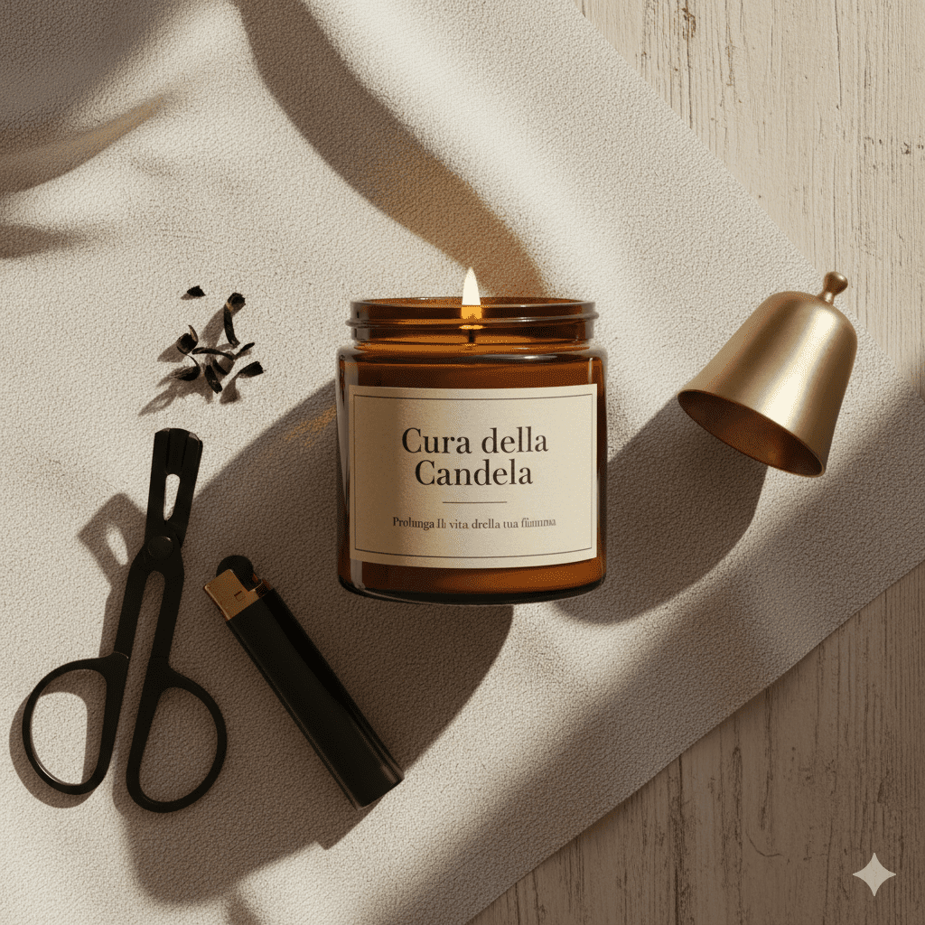 L’Arte della Cura: Come far durare la tua candela in cera di soia - Profumi Di Casa