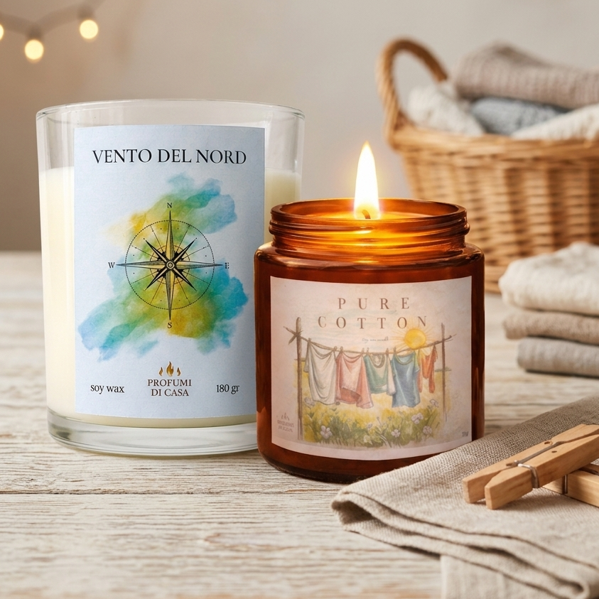 Estate Fresca – Set Duo Candele Artigianali